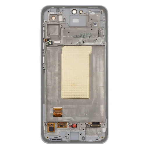 LCD kijelző + Érintőegység + Előlapi borítás Samsung A366B Galaxy A36 5G fehér (Service Pack) - 2