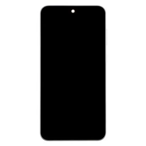 LCD kijelző + Érintőegység + Előlapi borítás Samsung A366B Galaxy A36 5G fehér (Service Pack) - 1