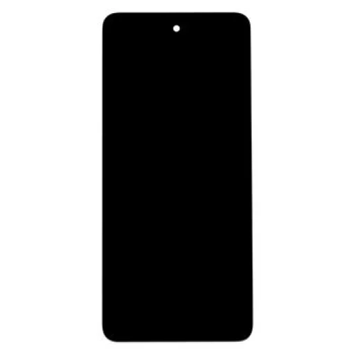 Motorola G04s LCD kijelző + Érintőegység + Előlap fekete (Szerviz csomag), - 1