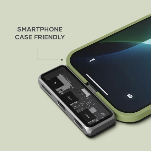 Satechi Mobile XR Hub with dual USB-C and microSD - Space Gray - 8