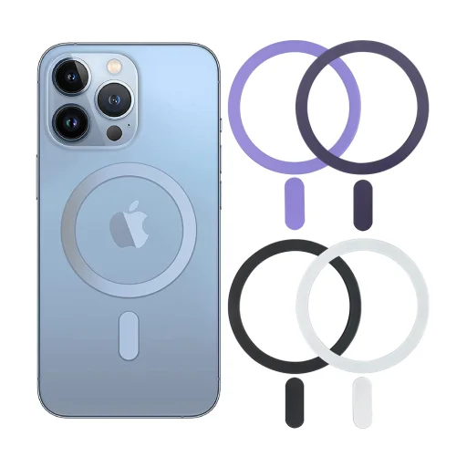 Techsuit - MagSafe Adapter (MPR5) - Kerek Alakú, Alumínium Ötvözet, 3M - Narancssárga - 2