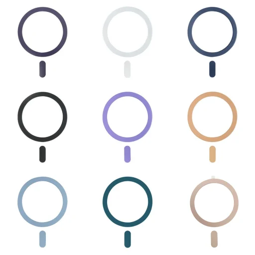 Techsuit - MagSafe Adapter (MPR5) - Kerek Alakú, Alumínium Ötvözet, 3M - Narancssárga - 3