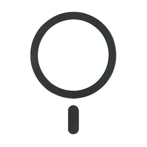 Techsuit - MagSafe Adapter (MPR5) - Kör alakú, alumínium ötvözet, 3M - Fekete. - 1