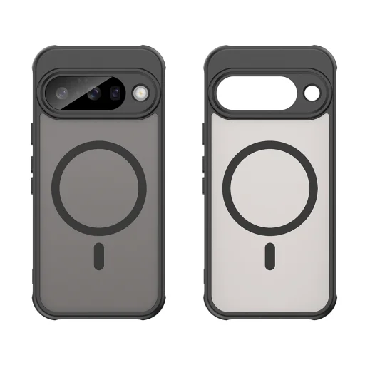 Techsuit - HaloFrost II MagSafe telefontok - Google Pixel 10 - Fekete tok - 2