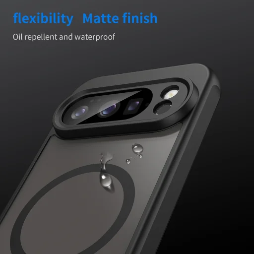 Techsuit HaloFrost II MagSafe tok - Google Pixel 10 Pro - Fekete - 4