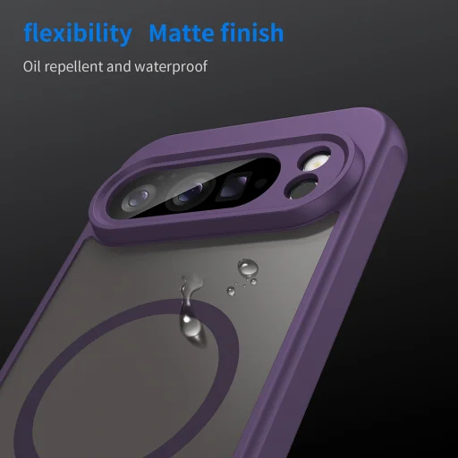 Techsuit - HaloFrost II MagSafe tok - Google Pixel 10 Pro XL - Lila - 11