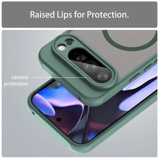 MagSafe Techsuit - HaloFrost II - Google Pixel 10 Pro XL - Zöld. tok - 5