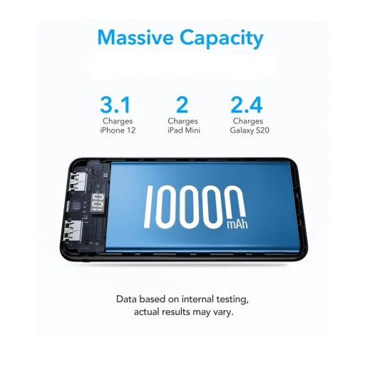 VEGER powerbank 10 000mAh L10 (W1105) fekete - 7