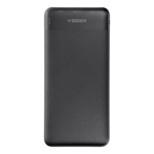 VEGER powerbank 10 000mAh L10 (W1105) fekete - 10