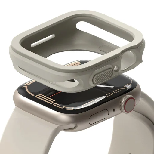 Ringke - Air Sports - Apple Watch 10 42mm - Meleg Szürke tok - 1