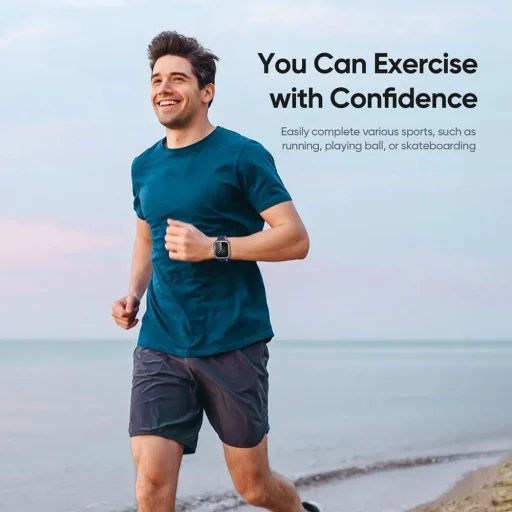  Apple Watch 10 46 mm-hez átlátszó középkék DUX DUCIS tok TAMO - 6