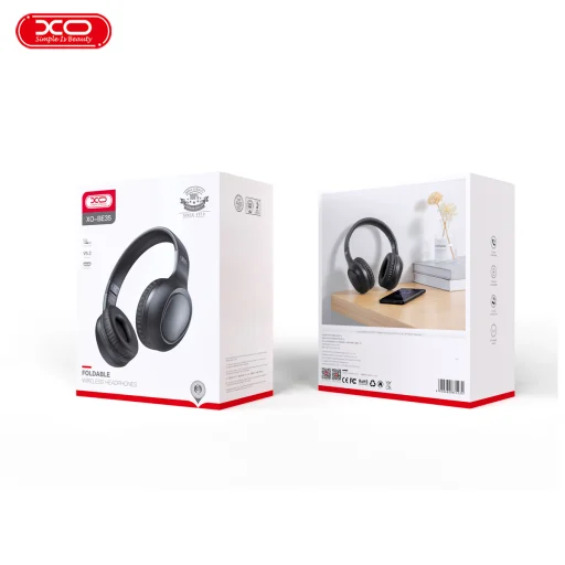 XO Bluetooth fejhallgató BE35 fekete - 3