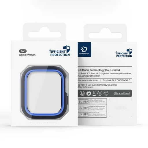  Apple Watch 10 46 mm Éjféli Kék DUX DUCIS tok BAMO tok - 10