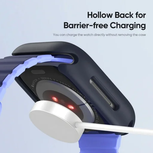  Apple Watch 10 46 mm Éjféli Kék DUX DUCIS tok BAMO tok - 8