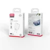 XO fali töltő CE02D QC 3.0 18W 1x USB fehér thumbnail