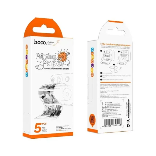 HOCO nyomtatópapír gyerekeknek szánt nyomtató kamerához 5 db 57mm x 2.7m - 6