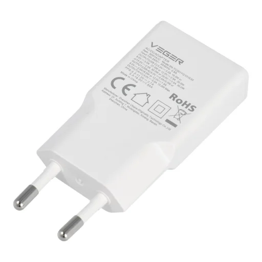 VEGER fali töltő USB A + USB C QC PD 30W 30W1A1C fehér - 3