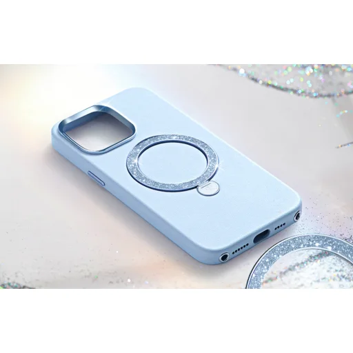 Joyroom PN-15L4 Dancing Circle tok iPhone 15 Pro Max-hoz (kék) - 3