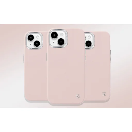 Joyroom PN-15F1 Starry tok iPhone 15-höz (rózsaszín) - 2