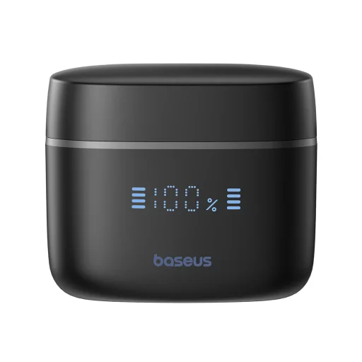 Baseus - Vezeték nélküli fülhallgató Bowie 30 (A00073100126-00) - Bluetooth, teljesen vezeték nélküli - Kozmikus fekete - 7