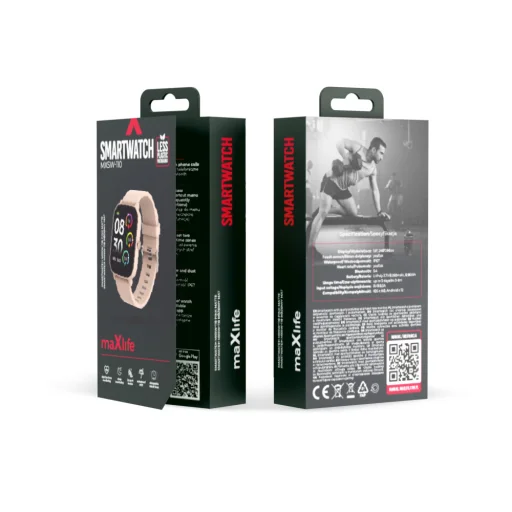 Maxlife okosóra MXSW-110 púder rózsaszín - 5