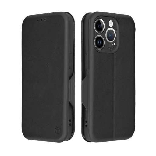 iPhone 14 Pro - Safe Wallet Plus - Techsuit - Fekete tok - 1