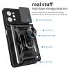 Realme C31 - Techsuit CamShield Széria - Fekete tok thumbnail