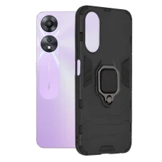 Oppo A58 5G / A78 5G - Techsuit - Szilikon Tok - Fekete. tok