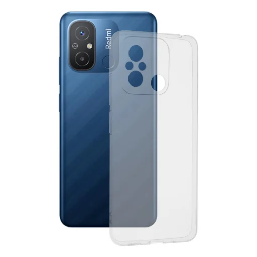 Techsuit - Átlátszó Szilikon Tok - Xiaomi Redmi 12C - Átlátszó. tok - 1