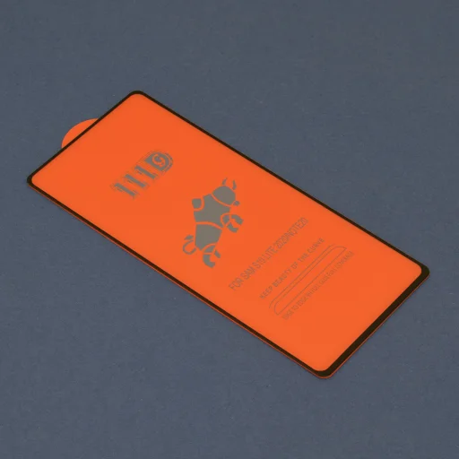 Techsuit - Teljes fedésű / teljes ragasztású üvegfólia - Samsung Galaxy Note 20 / Note 20 5G - Fekete - 3