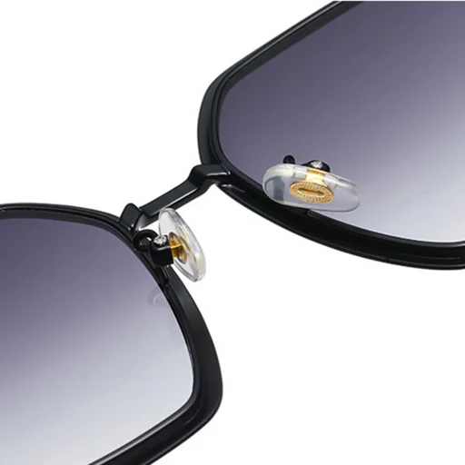 Techsuit - Polarizált napszemüveg (PC 191) - UV védelem - Fekete / Szürke / Rózsaszín - 6