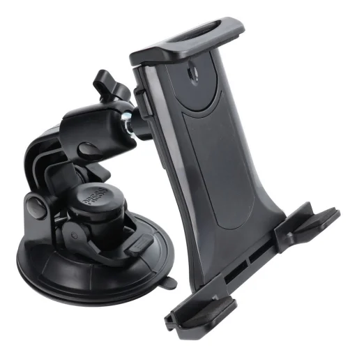 Autós tartó szélvédőre/műszerfalra/fejtámlára (tabletek 7" - 10") fekete - 6