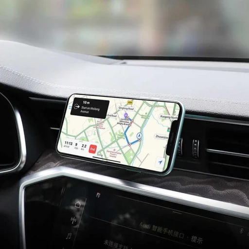 HOCO mágneses autós telefontartó légbefúvóhoz CA65 fekete - 4