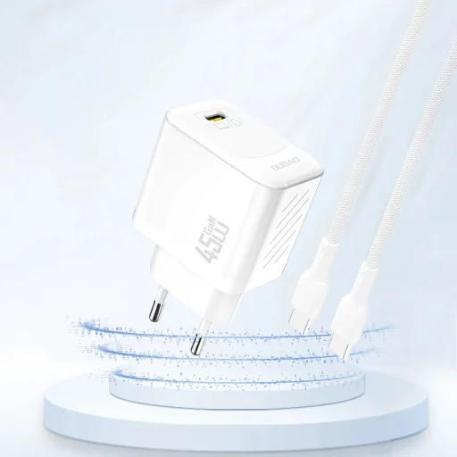 Dudao A28 45W GaN USB-C Wall Charger - White - 2