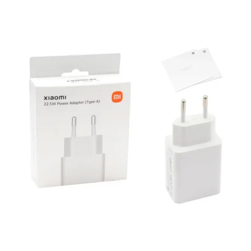 Xiaomi MDY-11-EP USB-A 22,5W sieťový USB nabíjací adaptér biely - 2