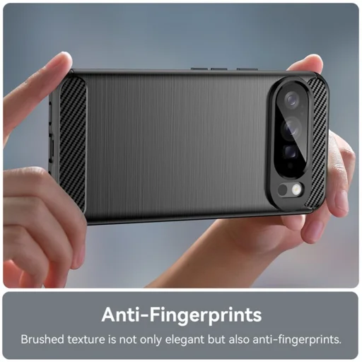 Techsuit - Szénszilicium tok - Google Pixel 10 Pro XL - Fekete - 6