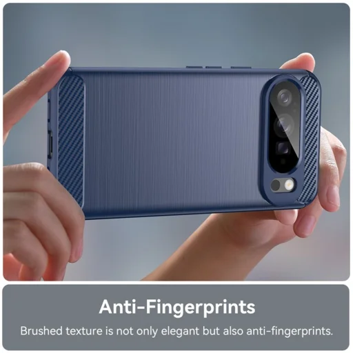 Google Pixel 10 Pro XL - Techsuit - Karbonszilikon - Kék tok - 6