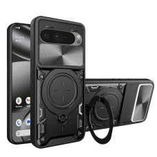 CamGuard Pro telefonvédő tok - Google Pixel 10 Pro XL - Fekete - Techsuit