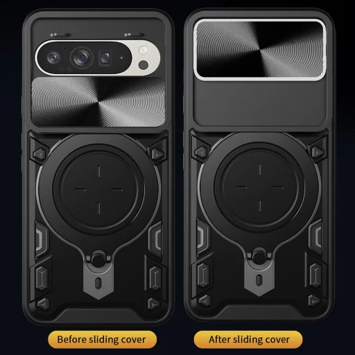  Techsuit - CamGuard Pro - Google Pixel 9 / 9 Pro - Rózsaarany tok - 3