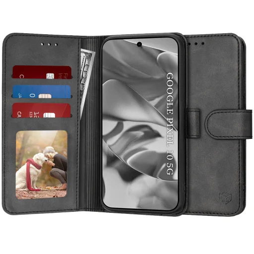 Techsuit - Naplófüzet - Google Pixel 10 / 10 Pro - Fekete. tok - 1