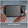 Google Pixel 10 / 10 Pro - Techsuit - Karbonszilikon tok - Fekete - 6