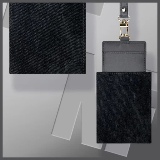 Nimmy Nagyszemű Kisállat 2.0 Macskás Kártyatartó Pénztárca - Fekete - 5