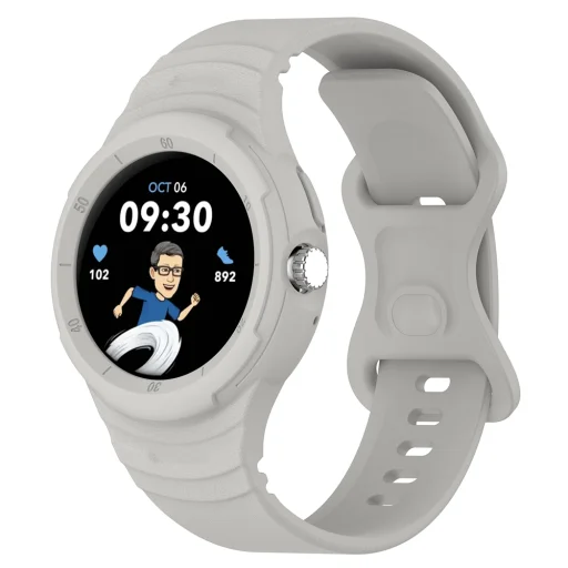Óraszíj (W066) - Techsuit - Google Pixel Watch / Watch 2 / Watch 3 41mm - Szürke - 1