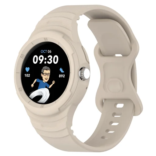 Techsuit - Szíj (W066) - Google Pixel Watch / Watch 2 / Watch 3 41mm - Bézs - 1