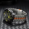 Okosóra szíj - Techsuit (W063) - Huawei Watch GT 2 (46mm)/GT 2 Pro/GT 3 Pro (46mm)/Ultimate, Xiaomi Watch S1 - Ezüstszínű. thumbnail