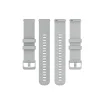 Szíj - 18mm (W006) - Huawei Watch GT 4 (41mm)/W1/Honor Watch S1/Garmin Venu 2S/Vivoactive 4S órához - Szürke. thumbnail