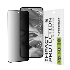 Techsuit - 111D Privát Teljes Ragasztás - Google Pixel 10 Pro XL - Fekete üvegfólia