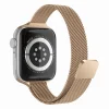 Apple Watch szíj (38/40/41/42 mm) - Techsuit - Arany (W034) kompatibilis az Apple Watch 1/2/3/4/5/6/7/8/9/10/SE/SE 2 modellekkel. thumbnail