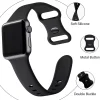 Techsuit - óraszíj (W031) - Apple Watch 1/2/3/4/5/6/7/8/9/10/SE/SE 2 (38/40/41/42mm) - Szürke. thumbnail