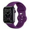 Apple Watch szíj - Techsuit (W031) - 1/2/3/4/5/6/7/8/9/10/SE/SE 2 modellekhez (38/40/41/42mm) - Sötét lila. thumbnail